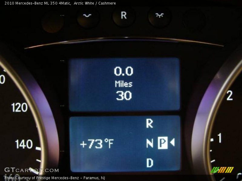 Arctic White / Cashmere 2010 Mercedes-Benz ML 350 4Matic
