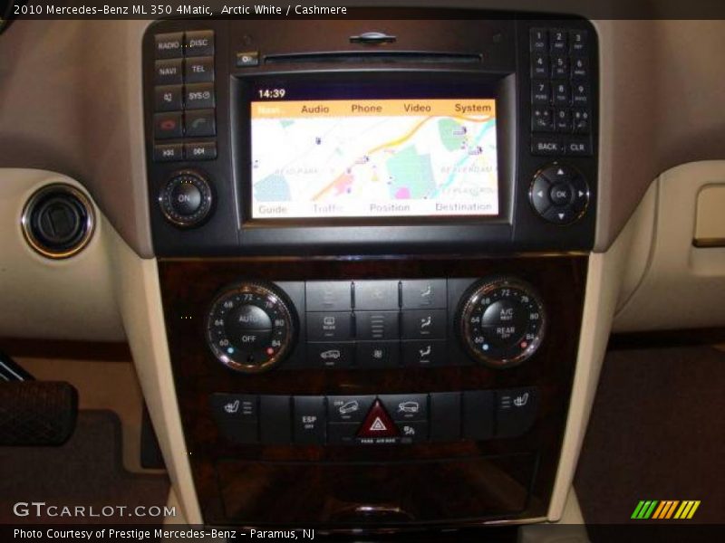 Arctic White / Cashmere 2010 Mercedes-Benz ML 350 4Matic