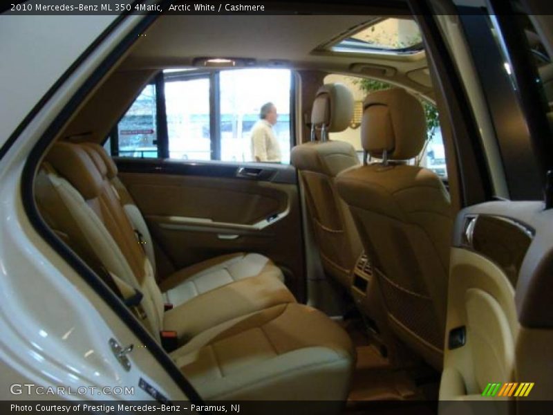 Arctic White / Cashmere 2010 Mercedes-Benz ML 350 4Matic