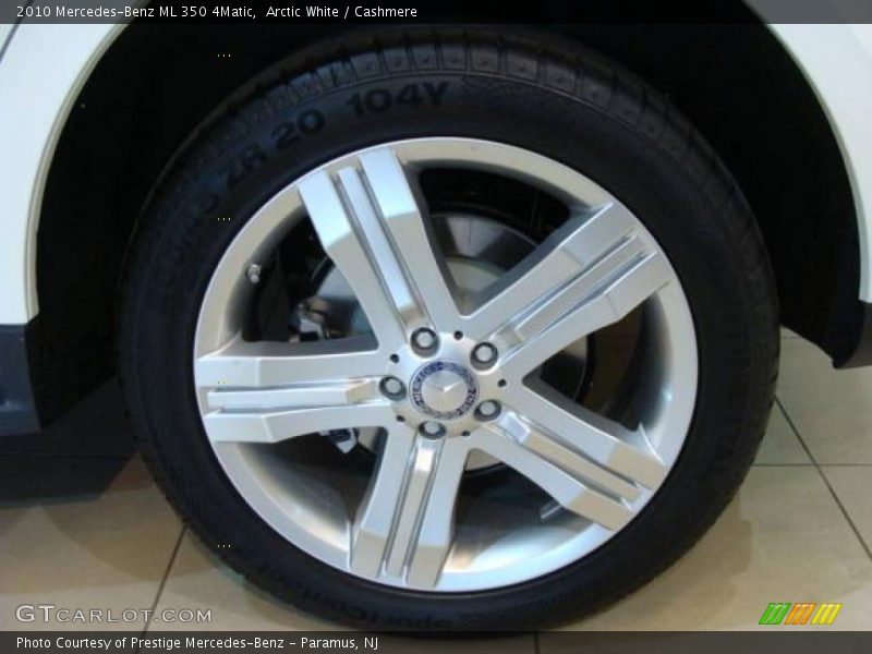 Arctic White / Cashmere 2010 Mercedes-Benz ML 350 4Matic
