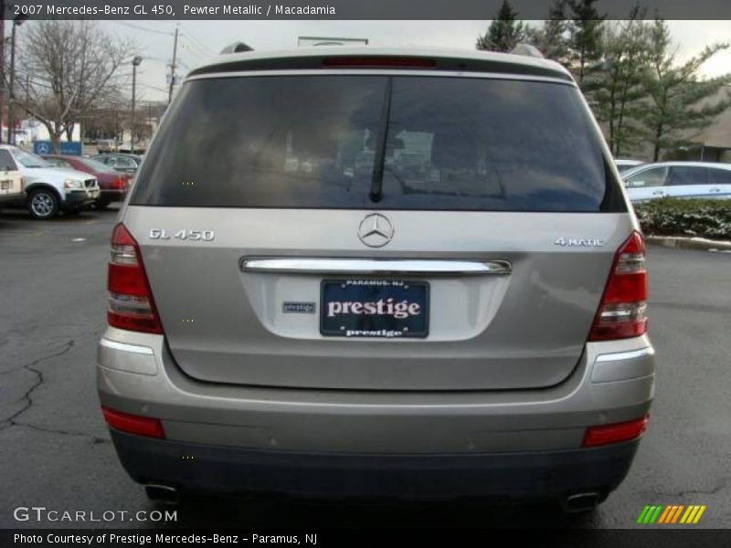 Pewter Metallic / Macadamia 2007 Mercedes-Benz GL 450