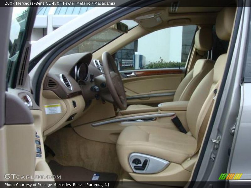 Pewter Metallic / Macadamia 2007 Mercedes-Benz GL 450