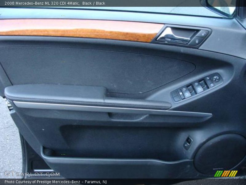 Black / Black 2008 Mercedes-Benz ML 320 CDI 4Matic