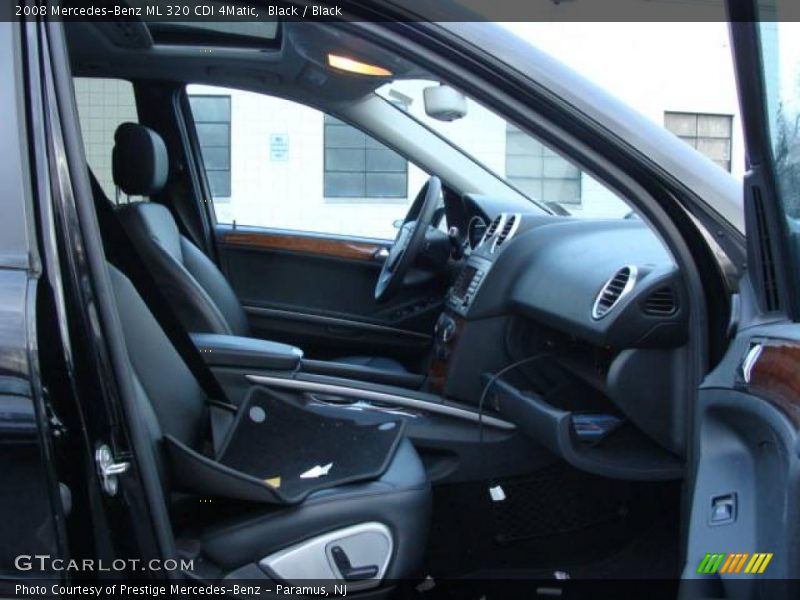 Black / Black 2008 Mercedes-Benz ML 320 CDI 4Matic