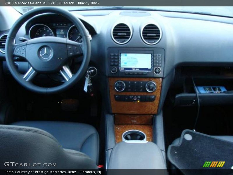 Black / Black 2008 Mercedes-Benz ML 320 CDI 4Matic