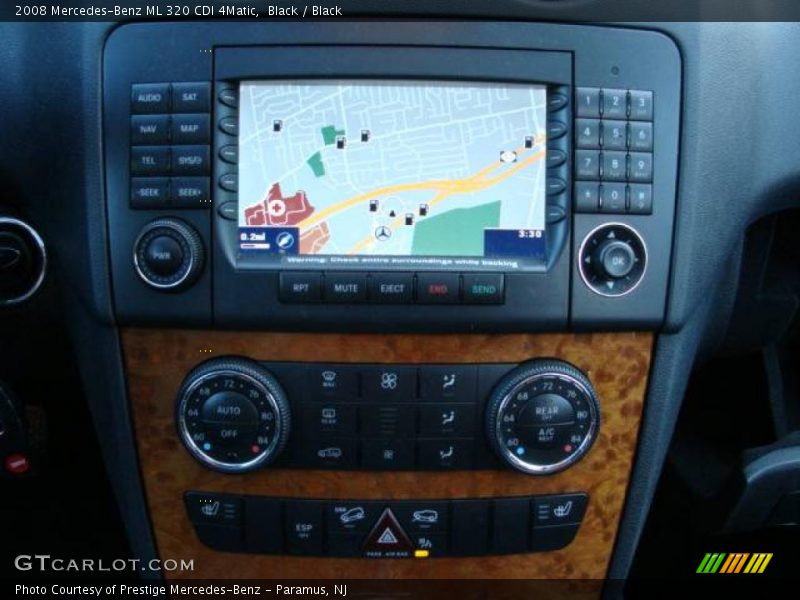Black / Black 2008 Mercedes-Benz ML 320 CDI 4Matic