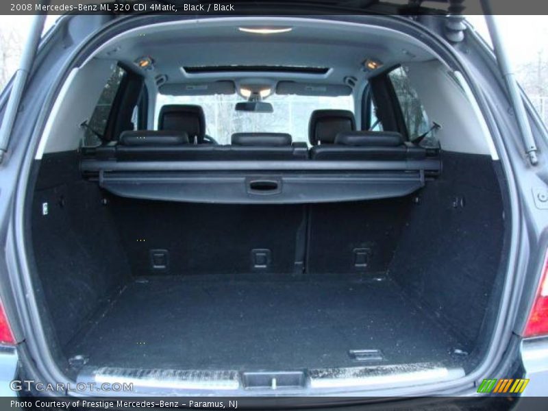 Black / Black 2008 Mercedes-Benz ML 320 CDI 4Matic
