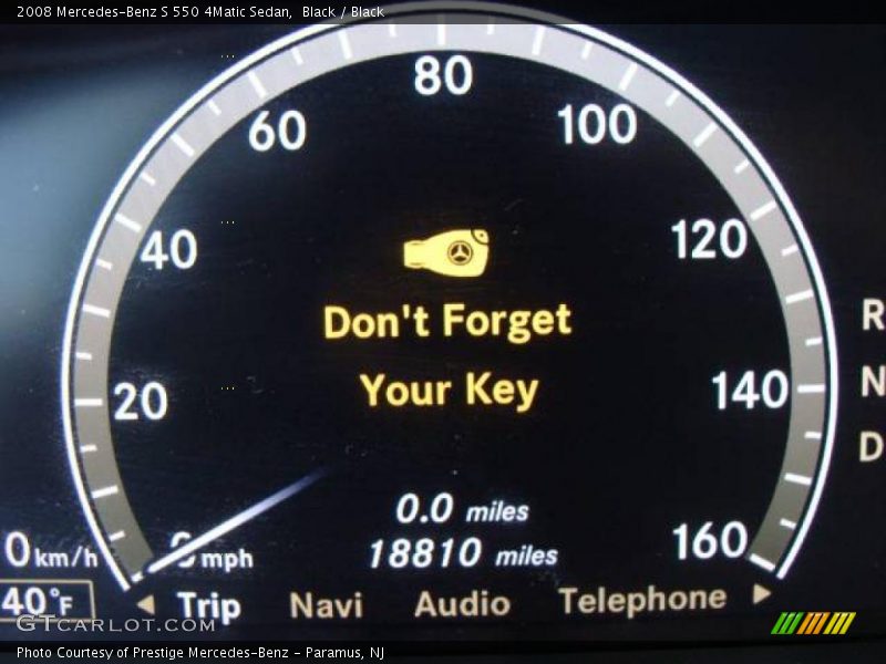 Black / Black 2008 Mercedes-Benz S 550 4Matic Sedan