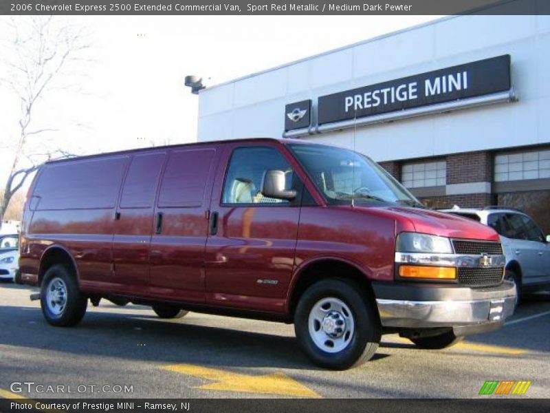 Sport Red Metallic / Medium Dark Pewter 2006 Chevrolet Express 2500 Extended Commercial Van