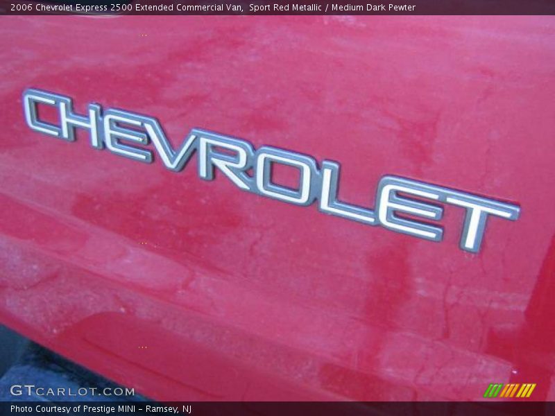 Sport Red Metallic / Medium Dark Pewter 2006 Chevrolet Express 2500 Extended Commercial Van