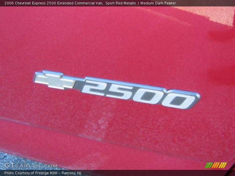 Sport Red Metallic / Medium Dark Pewter 2006 Chevrolet Express 2500 Extended Commercial Van