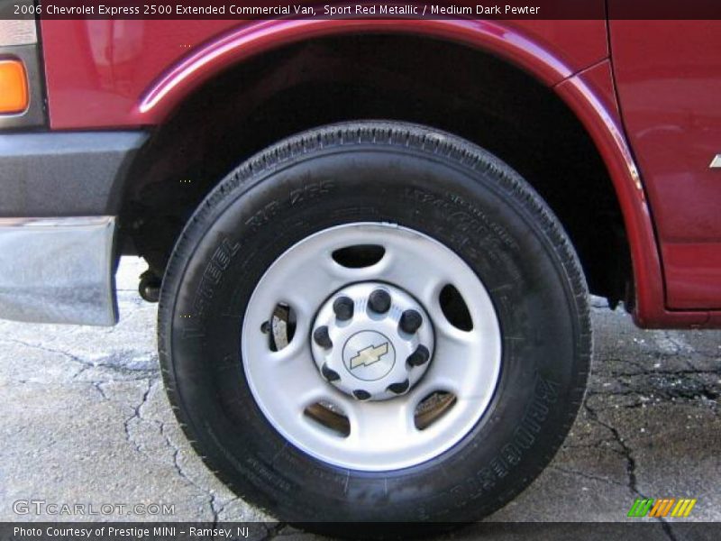 Sport Red Metallic / Medium Dark Pewter 2006 Chevrolet Express 2500 Extended Commercial Van