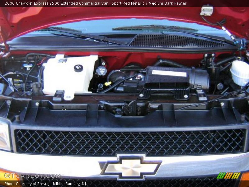 Sport Red Metallic / Medium Dark Pewter 2006 Chevrolet Express 2500 Extended Commercial Van