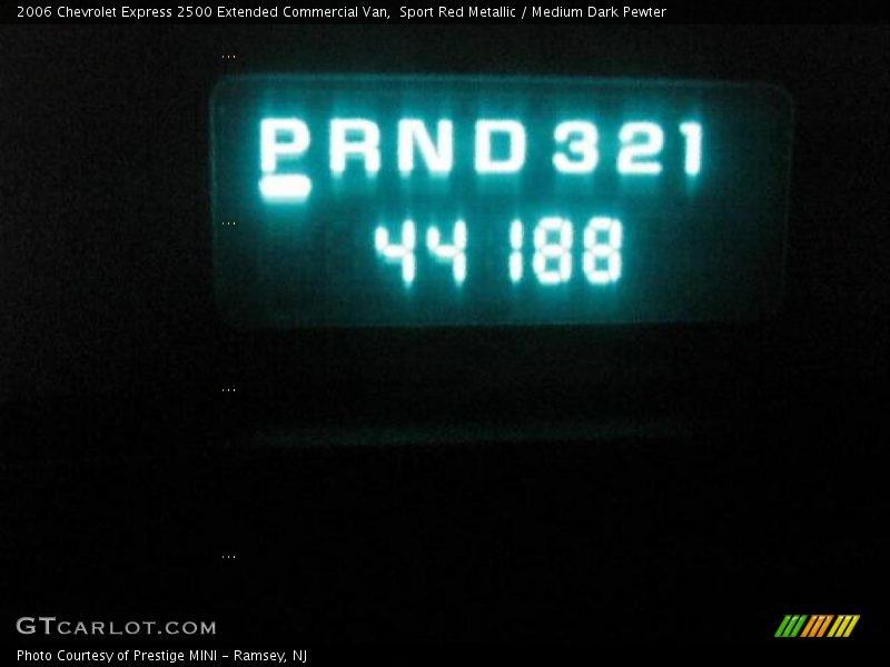 Sport Red Metallic / Medium Dark Pewter 2006 Chevrolet Express 2500 Extended Commercial Van