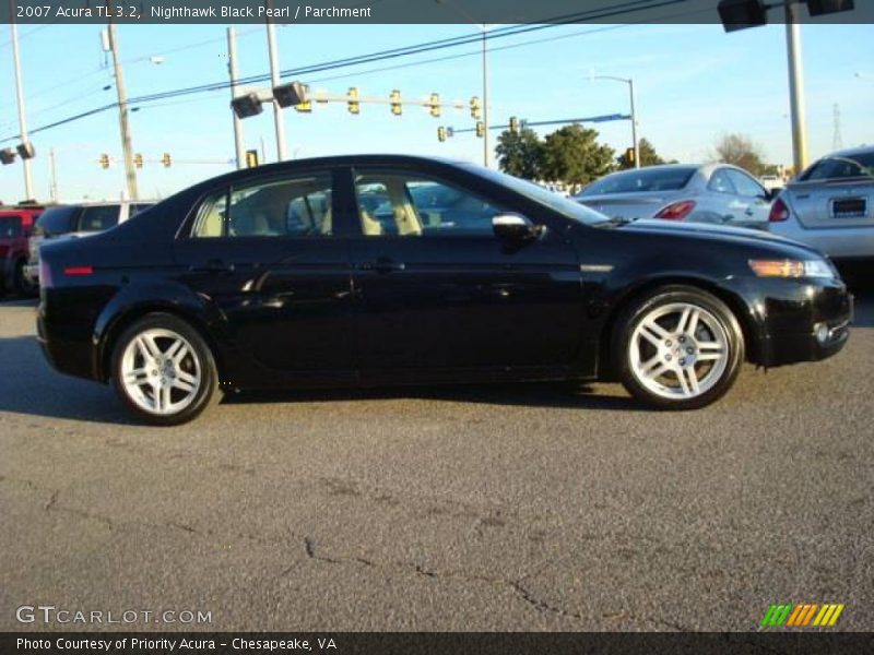 Nighthawk Black Pearl / Parchment 2007 Acura TL 3.2