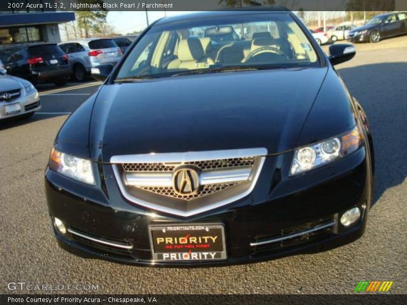 Nighthawk Black Pearl / Parchment 2007 Acura TL 3.2