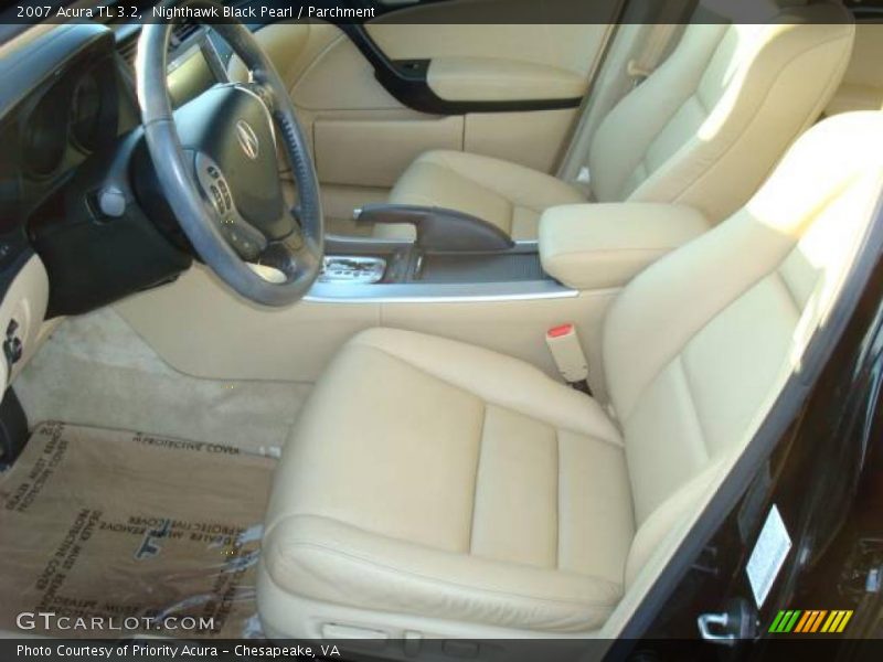 Nighthawk Black Pearl / Parchment 2007 Acura TL 3.2