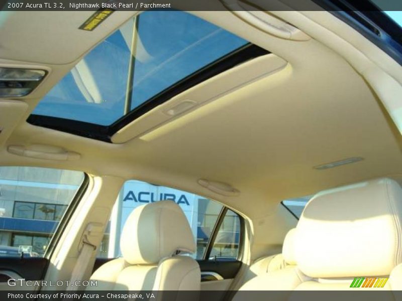 Nighthawk Black Pearl / Parchment 2007 Acura TL 3.2