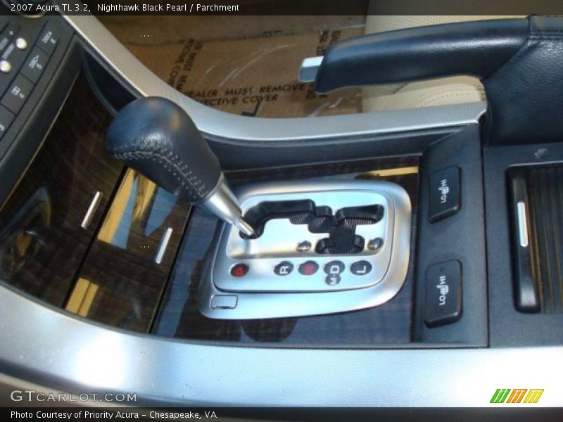 Nighthawk Black Pearl / Parchment 2007 Acura TL 3.2