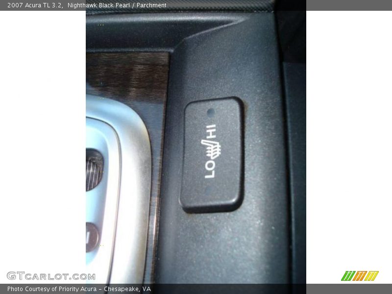 Nighthawk Black Pearl / Parchment 2007 Acura TL 3.2
