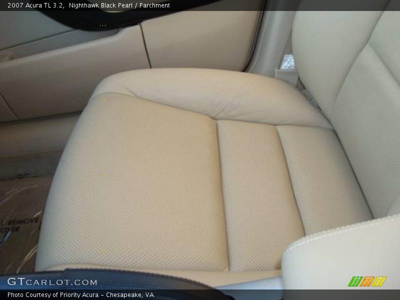 Nighthawk Black Pearl / Parchment 2007 Acura TL 3.2