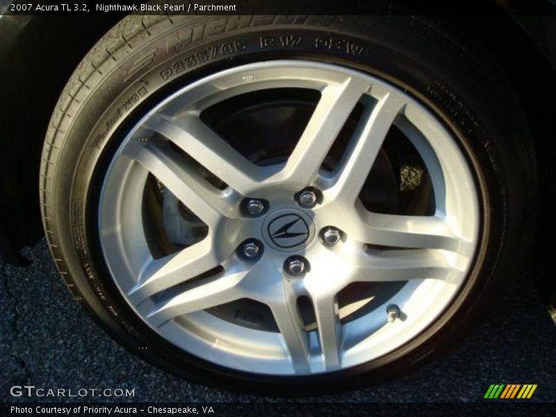 Nighthawk Black Pearl / Parchment 2007 Acura TL 3.2