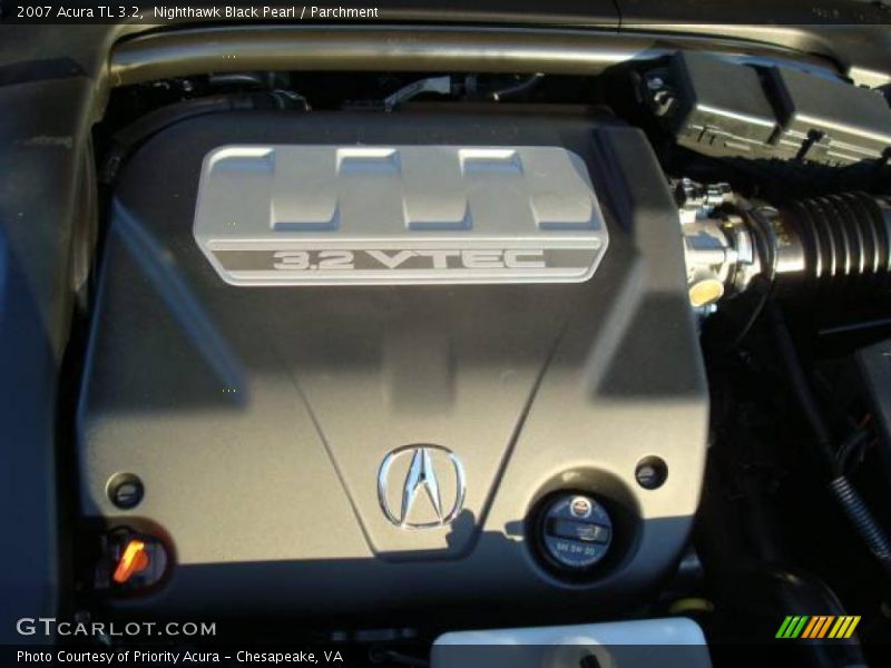 Nighthawk Black Pearl / Parchment 2007 Acura TL 3.2