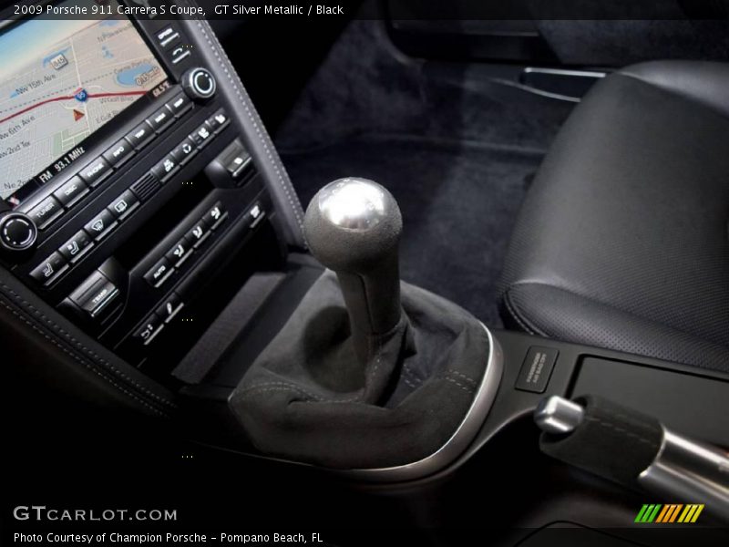 GT Silver Metallic / Black 2009 Porsche 911 Carrera S Coupe