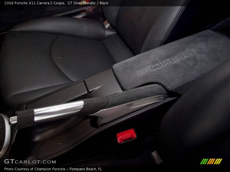 GT Silver Metallic / Black 2009 Porsche 911 Carrera S Coupe