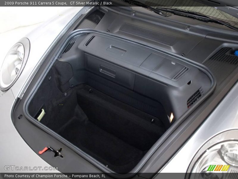 GT Silver Metallic / Black 2009 Porsche 911 Carrera S Coupe