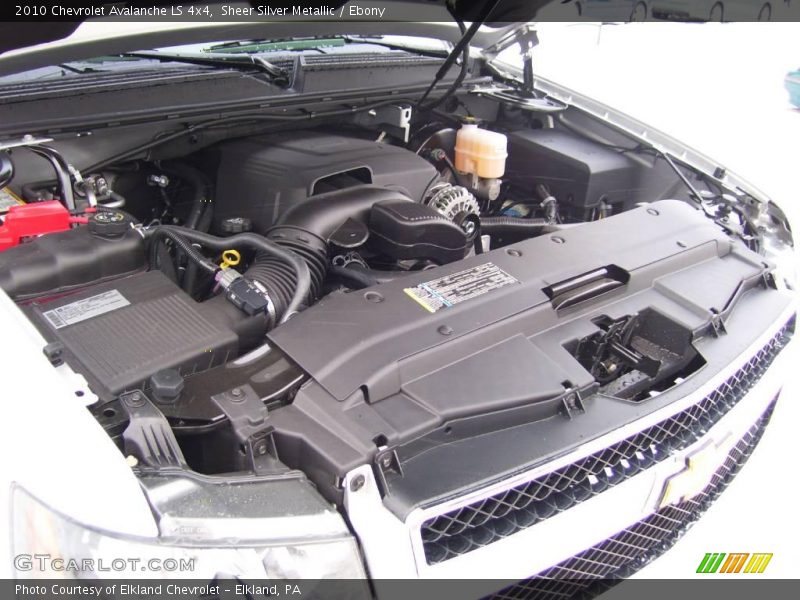 Sheer Silver Metallic / Ebony 2010 Chevrolet Avalanche LS 4x4