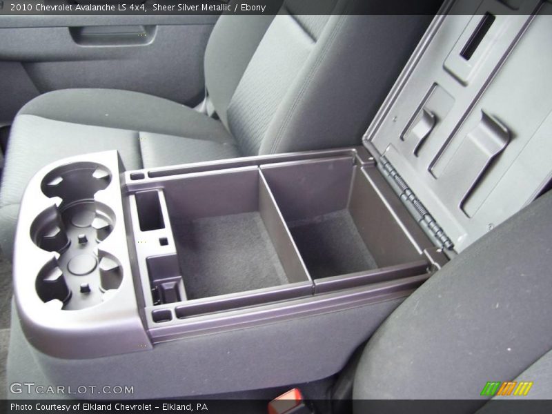 Sheer Silver Metallic / Ebony 2010 Chevrolet Avalanche LS 4x4