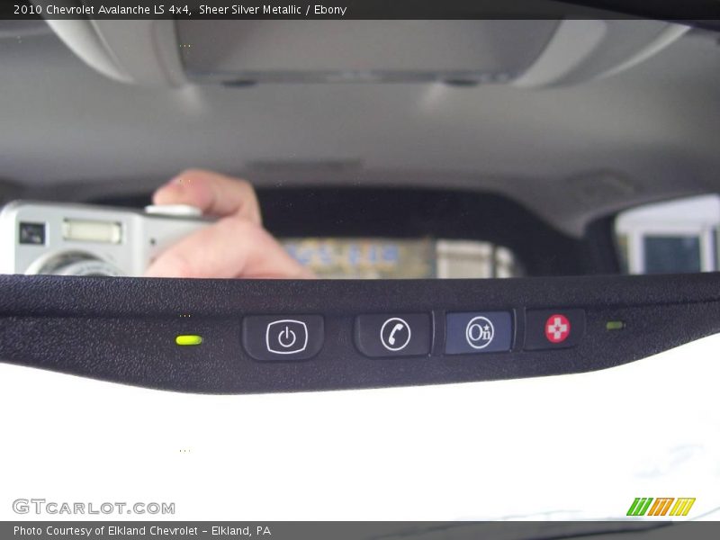 Sheer Silver Metallic / Ebony 2010 Chevrolet Avalanche LS 4x4