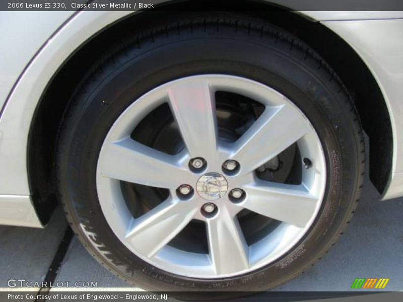 Classic Silver Metallic / Black 2006 Lexus ES 330