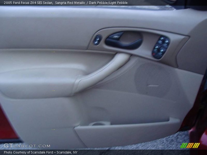 Sangria Red Metallic / Dark Pebble/Light Pebble 2005 Ford Focus ZX4 SES Sedan