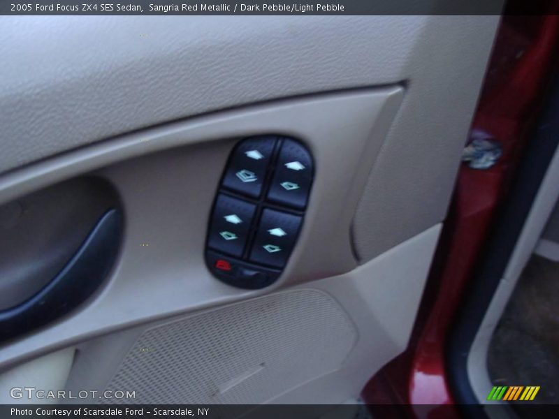 Sangria Red Metallic / Dark Pebble/Light Pebble 2005 Ford Focus ZX4 SES Sedan