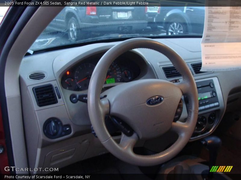Sangria Red Metallic / Dark Pebble/Light Pebble 2005 Ford Focus ZX4 SES Sedan