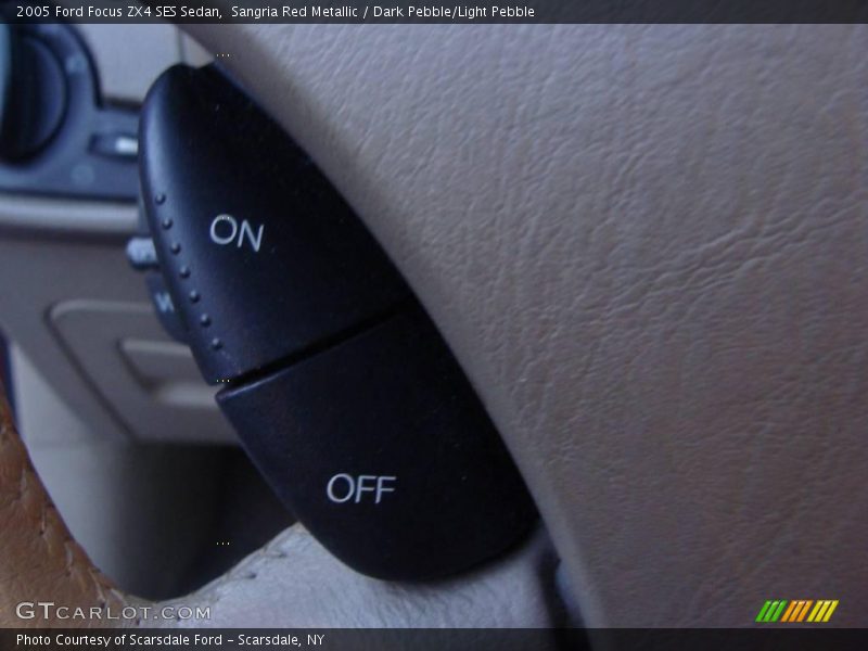 Sangria Red Metallic / Dark Pebble/Light Pebble 2005 Ford Focus ZX4 SES Sedan