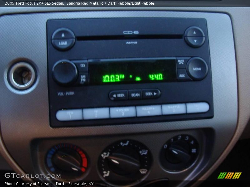 Sangria Red Metallic / Dark Pebble/Light Pebble 2005 Ford Focus ZX4 SES Sedan