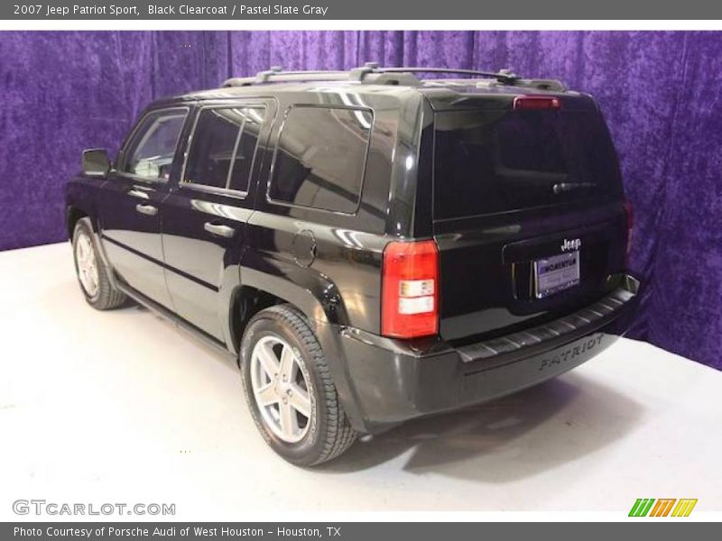 Black Clearcoat / Pastel Slate Gray 2007 Jeep Patriot Sport