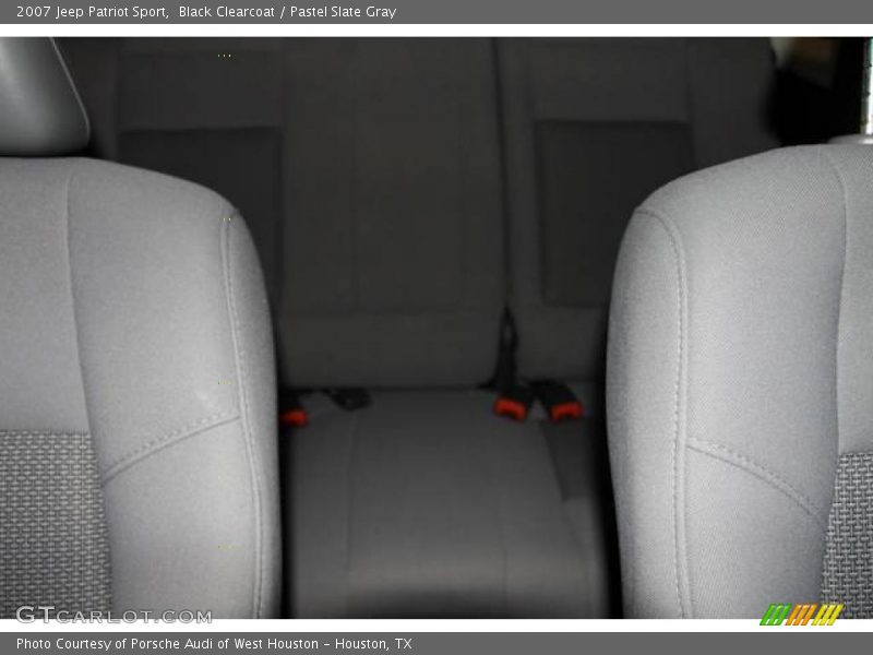 Black Clearcoat / Pastel Slate Gray 2007 Jeep Patriot Sport