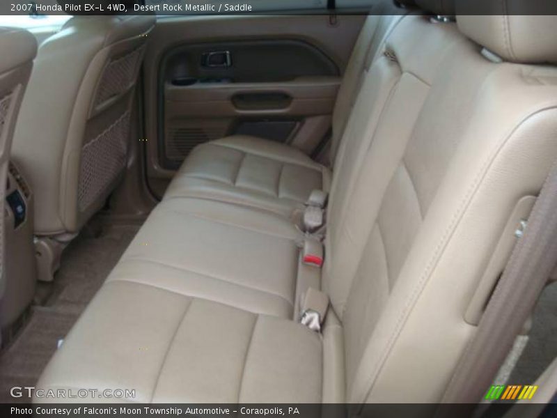 Desert Rock Metallic / Saddle 2007 Honda Pilot EX-L 4WD