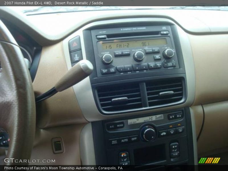 Desert Rock Metallic / Saddle 2007 Honda Pilot EX-L 4WD