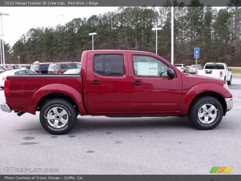 Red Brick / Beige 2010 Nissan Frontier SE Crew Cab