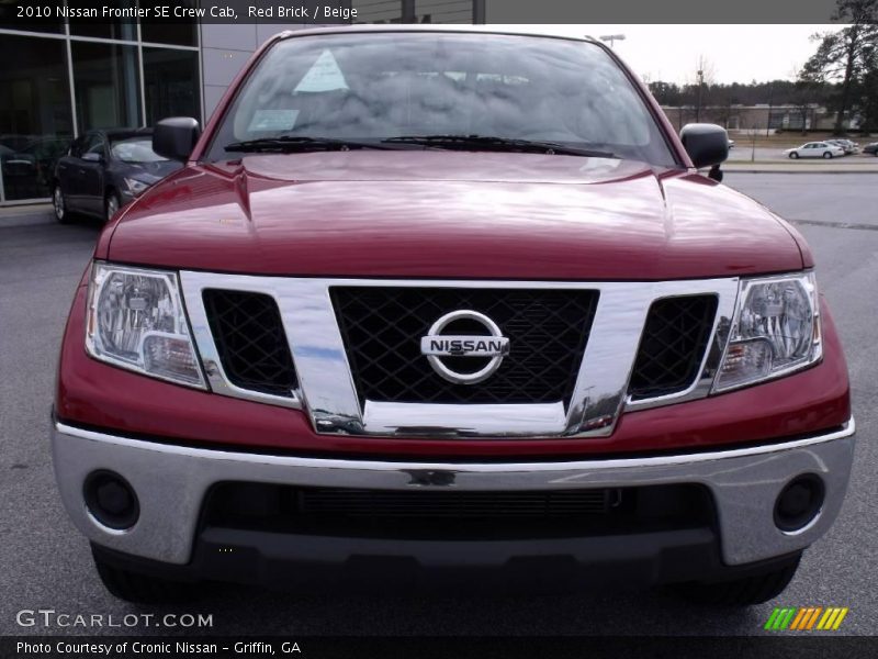 Red Brick / Beige 2010 Nissan Frontier SE Crew Cab