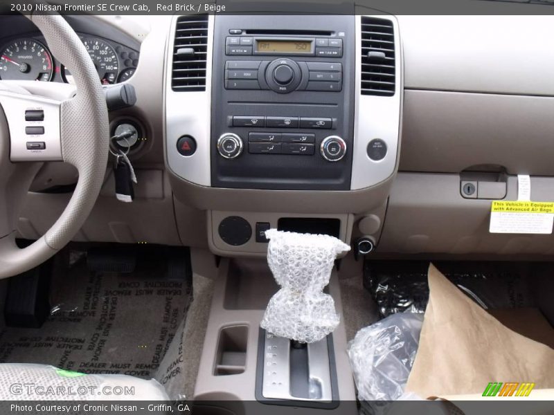 Red Brick / Beige 2010 Nissan Frontier SE Crew Cab