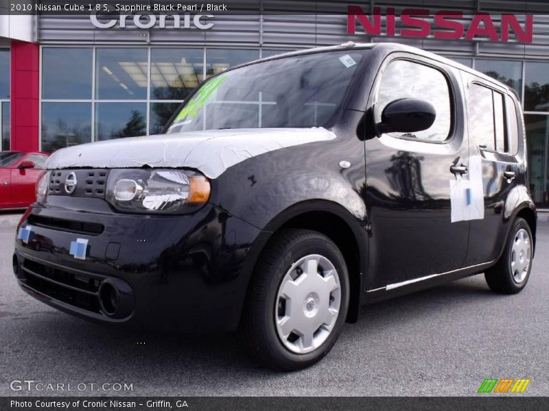 Sapphire Black Pearl / Black 2010 Nissan Cube 1.8 S