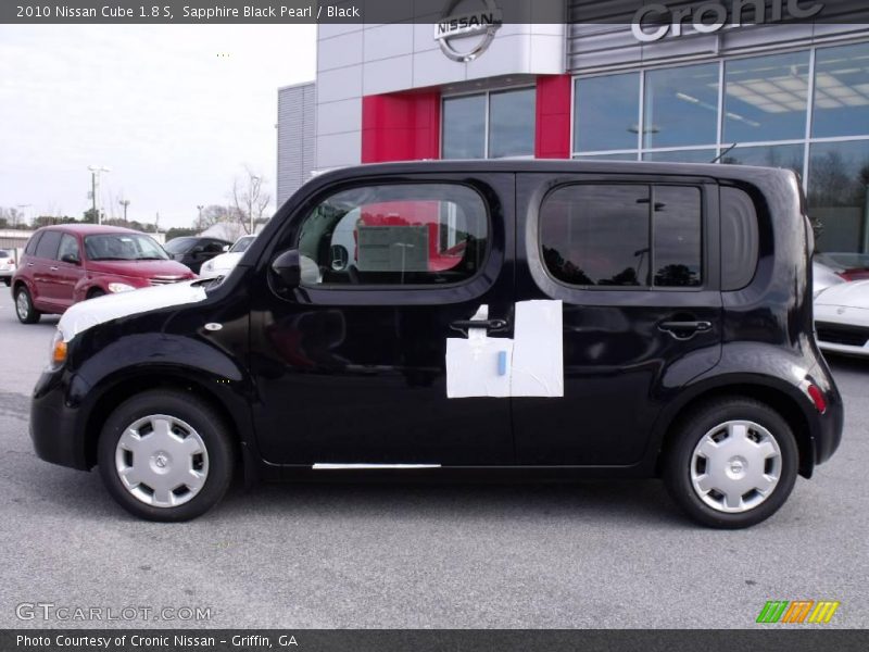 Sapphire Black Pearl / Black 2010 Nissan Cube 1.8 S
