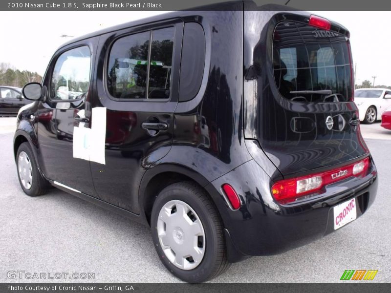 Sapphire Black Pearl / Black 2010 Nissan Cube 1.8 S