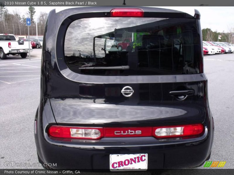Sapphire Black Pearl / Black 2010 Nissan Cube 1.8 S